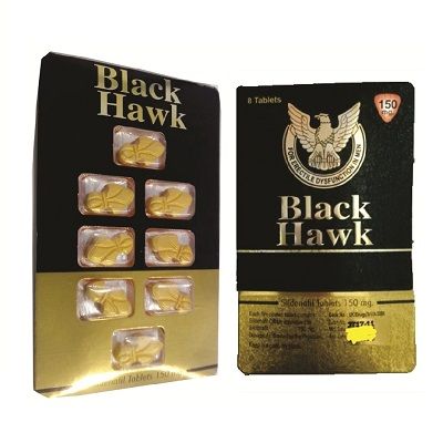 Indian B-l-a-ck Ha-wk Tab-lets 150mg 8