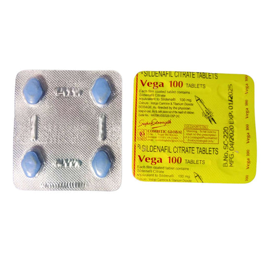 ORIGINAL V-E-G-A 100MG  8 TABLETs